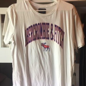 Abercrombie & Fitch medium white shirt